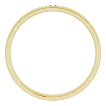 .08 CTW Lab-Grown Diamond Band, 5 mm
