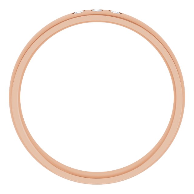 1/8 CTW Natural Diamond Band, 5 mm
