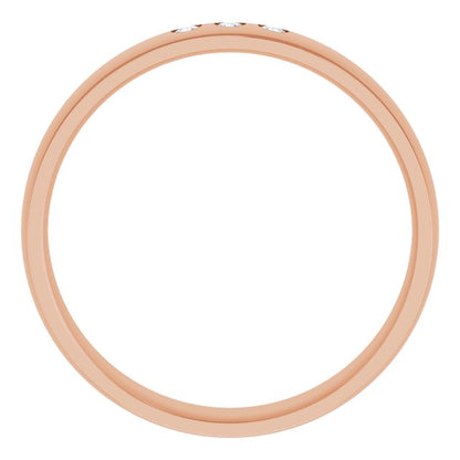 1/8 CTW Natural Diamond Band, 5 mm