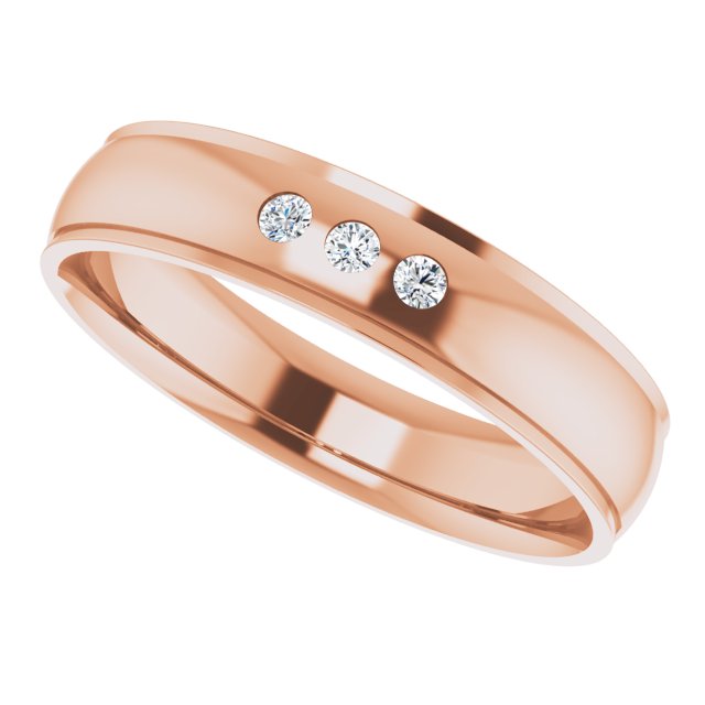 1/8 CTW Natural Diamond Band, 5 mm