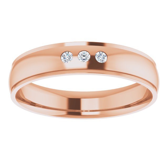 1/8 CTW Natural Diamond Band, 5 mm