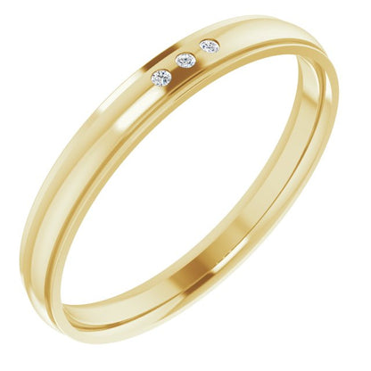.05 CTW Natural Diamond Band, 4 mm