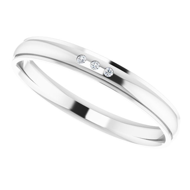 .04 CTW Lab-Grown Diamond Band