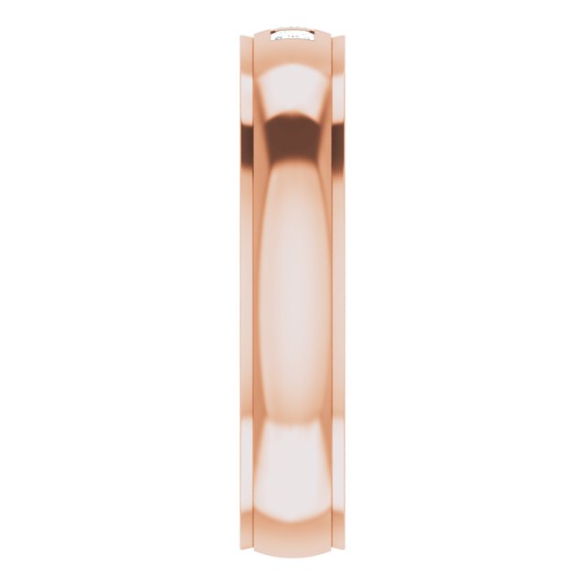 1/4 CTW Natural Diamond Band, 6 mm, Style 2