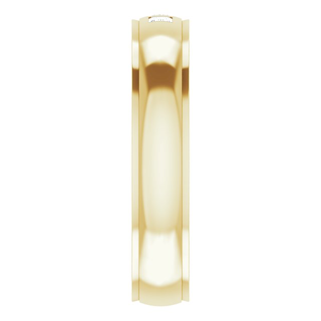 1/4 CTW Lab-Grown Diamond Band, 6 mm, Style 2