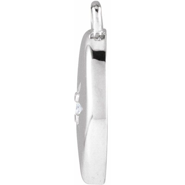 .015 CTW Natual Diamond Dangle