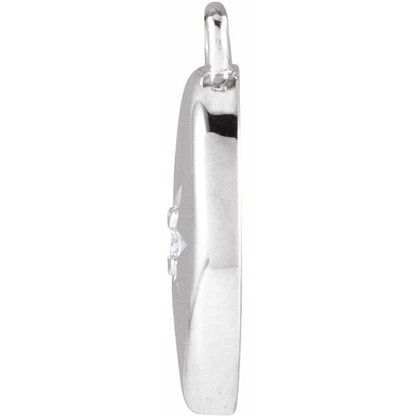 .015 CTW Natual Diamond Dangle