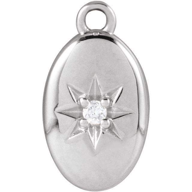 .015 CTW Natual Diamond Dangle