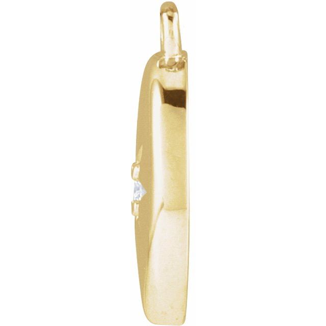.015 CTW Natual Diamond Dangle
