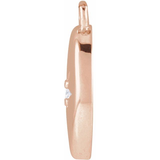 .015 CTW Natual Diamond Dangle