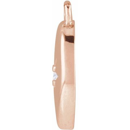 .015 CTW Natual Diamond Dangle