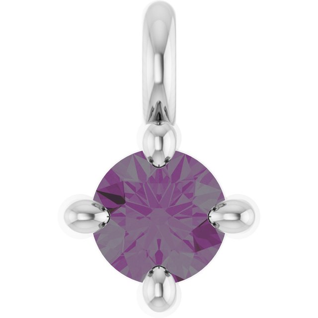 Natural Alexandrite Dangle, 2.95 mm x 4.5 mm