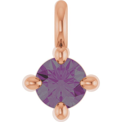 Natural Alexandrite Dangle, 2.95 mm x 4.5 mm