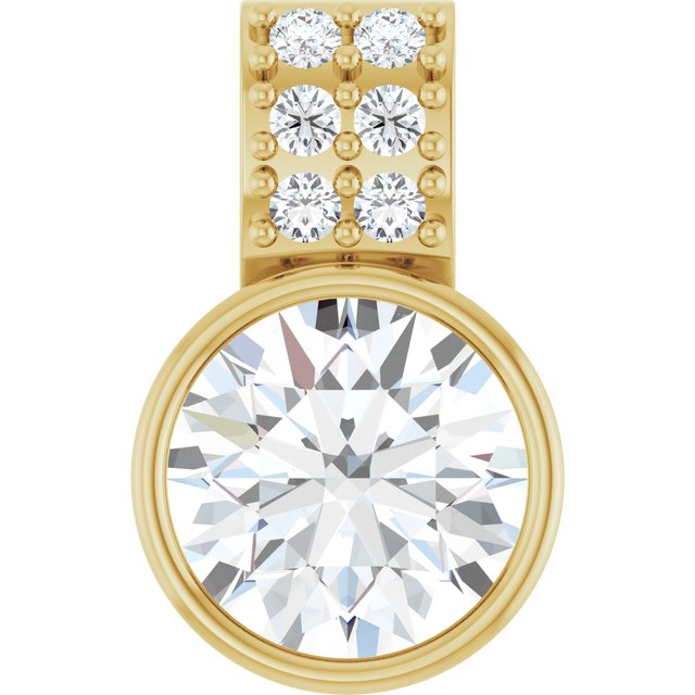 3/4 CTW Lab-Grown Diamond Pendant