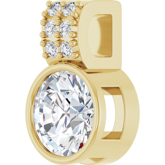 3/4 CTW Lab-Grown Diamond Pendant