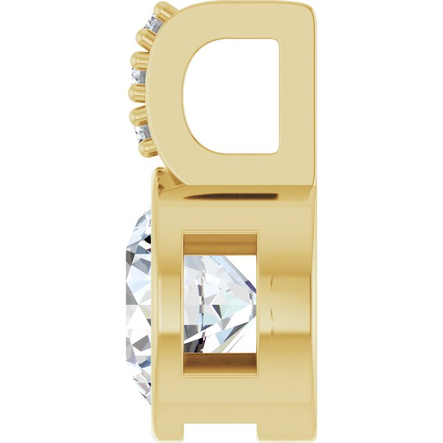 3/4 CTW Lab-Grown Diamond Pendant