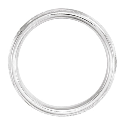 Milgrain Grooved Comfort-Fit Band