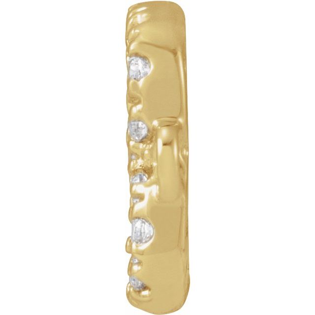.07 CTW Natural Diamond Initial Link