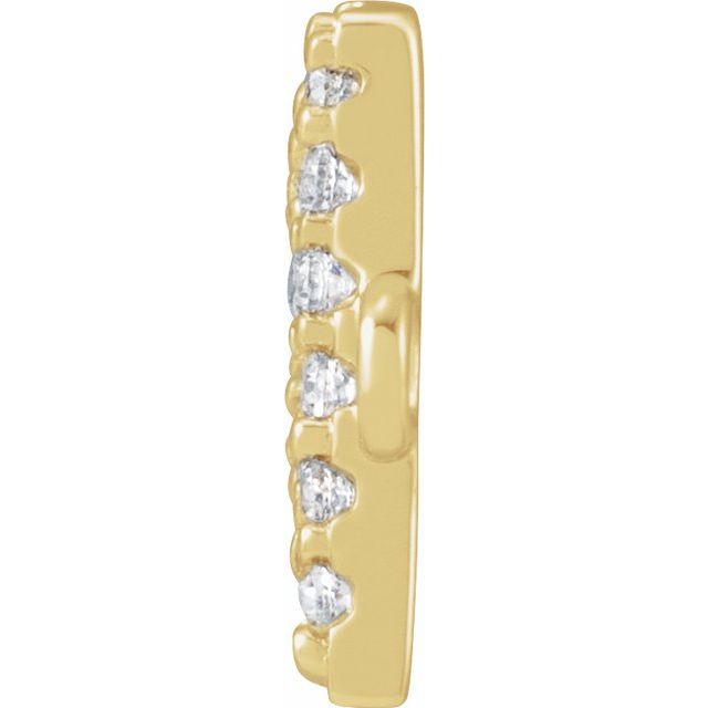 .06 CTW Natural Diamond Initial Link