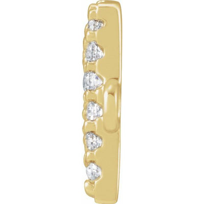.06 CTW Natural Diamond Initial Link