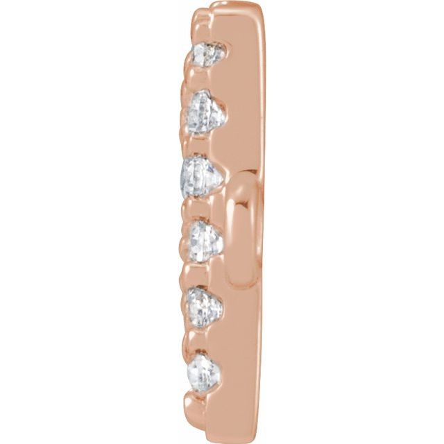 .06 CTW Natural Diamond Initial Link
