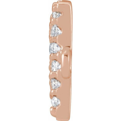 .06 CTW Natural Diamond Initial Link