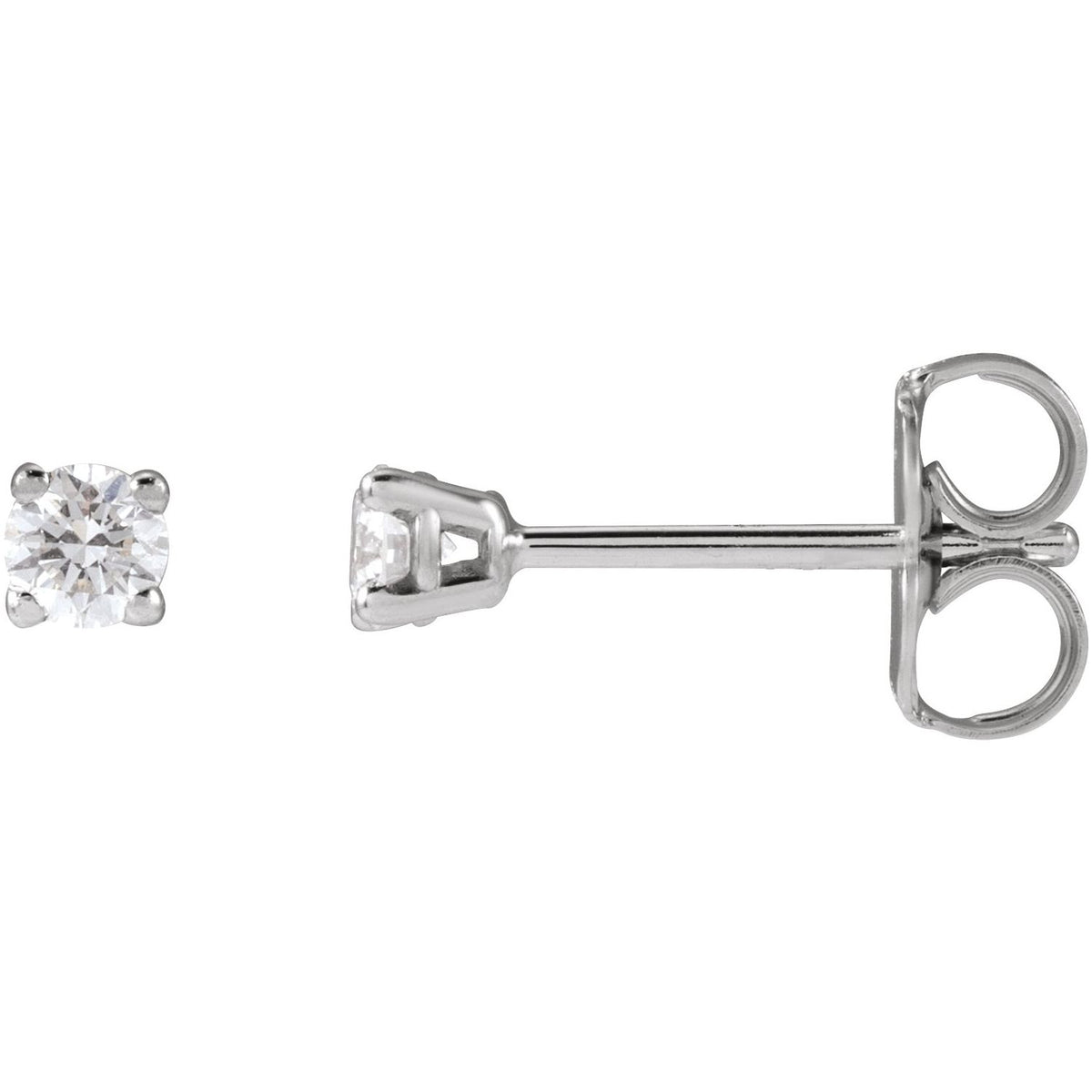 1/8 CTW Lab-Grown Diamond Earrings