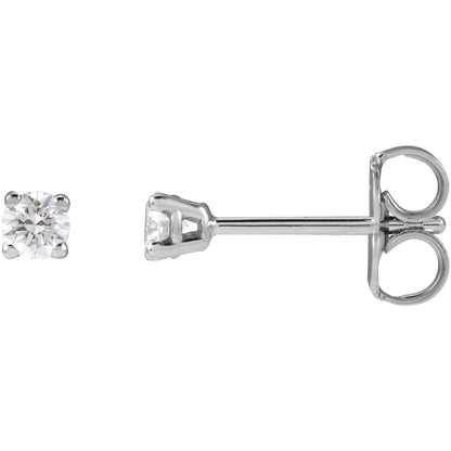1/8 CTW Lab-Grown Diamond Earrings