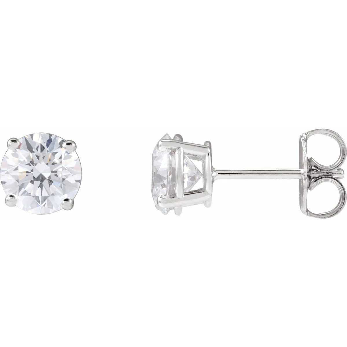 1 1/2 CTW Natural Diamond Earrings