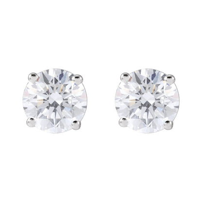 1 1/2 CTW Lab-Grown Diamond Earrings