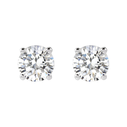 1 CTW Natural Diamond Earrings