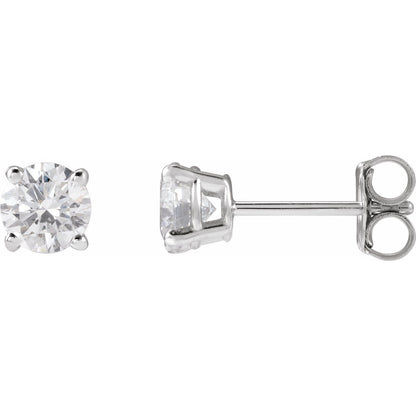 3/4 CTW Lab-Grown Diamond Stud Earrings