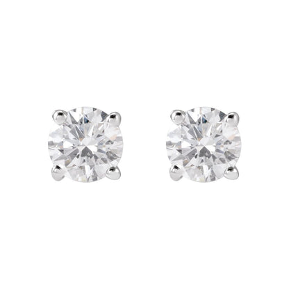 3/4 CTW Lab-Grown Diamond Stud Earrings
