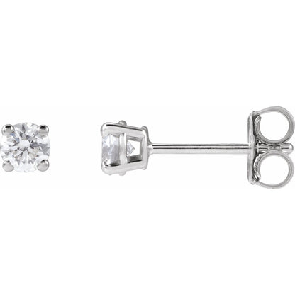 1/3 CTW Lab-Grown Diamond Earrings
