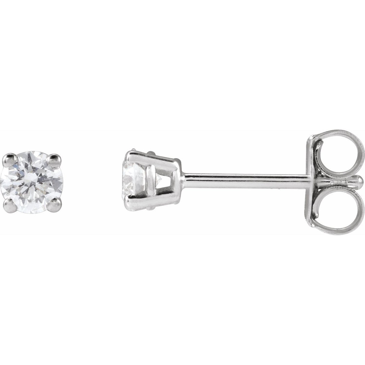 1/4 CTW Lab-Grown Diamond Earrings