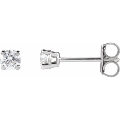 1/4 CTW Lab-Grown Diamond Earrings