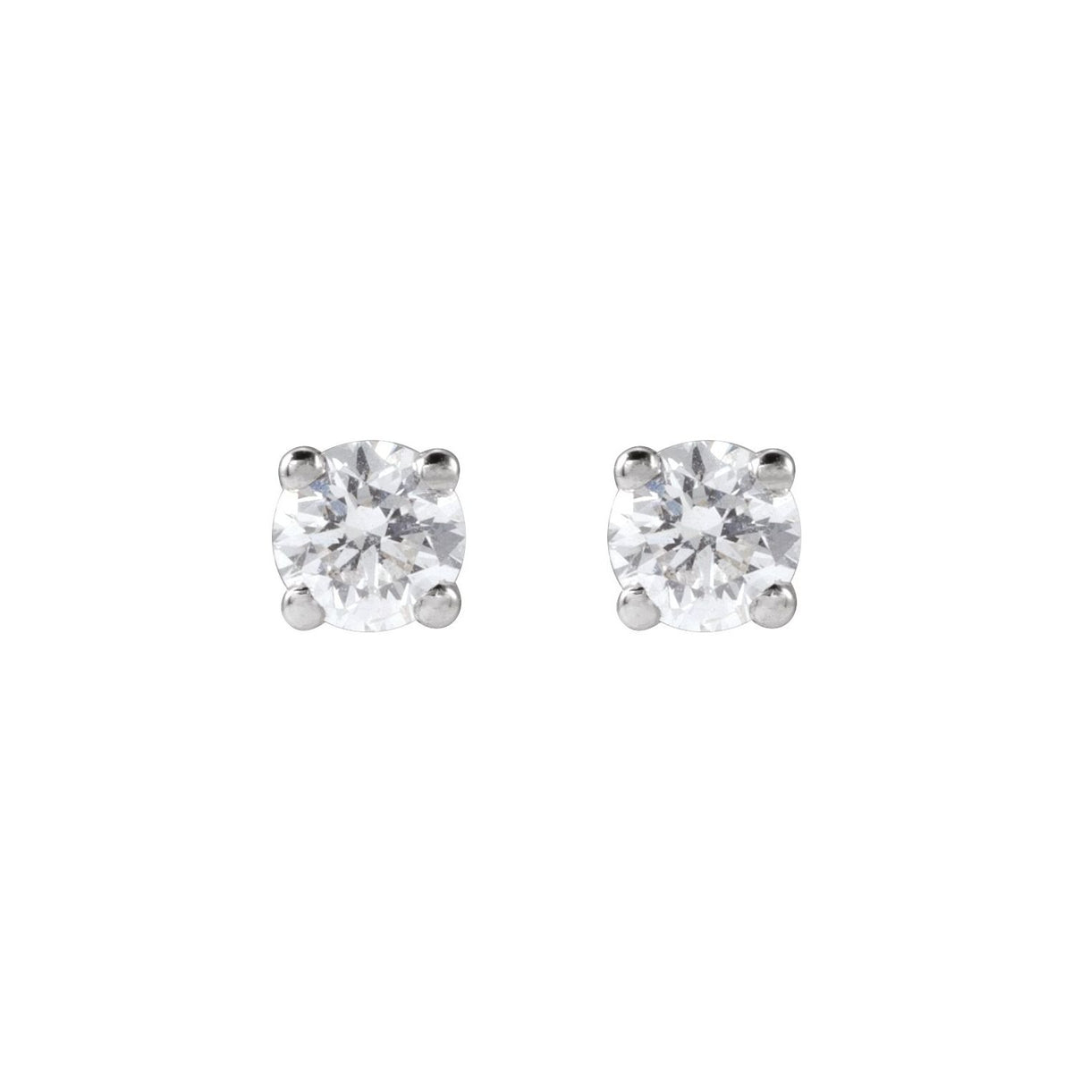 1/4 CTW Lab-Grown Diamond Earrings