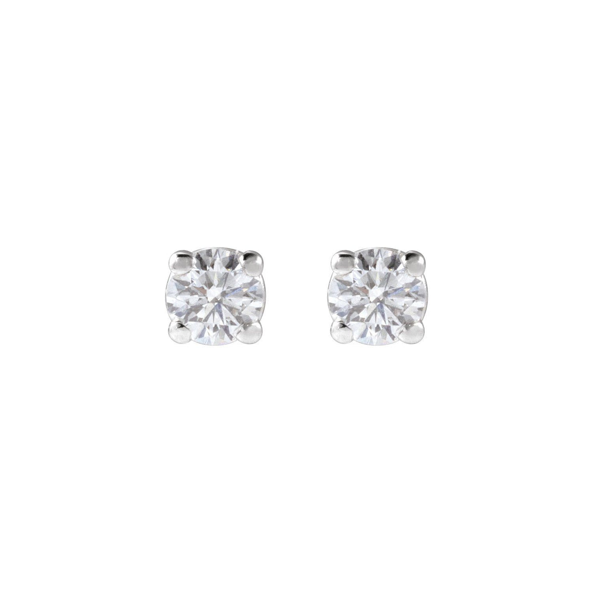 1/5 CTW Lab-Grown Diamond Earrings