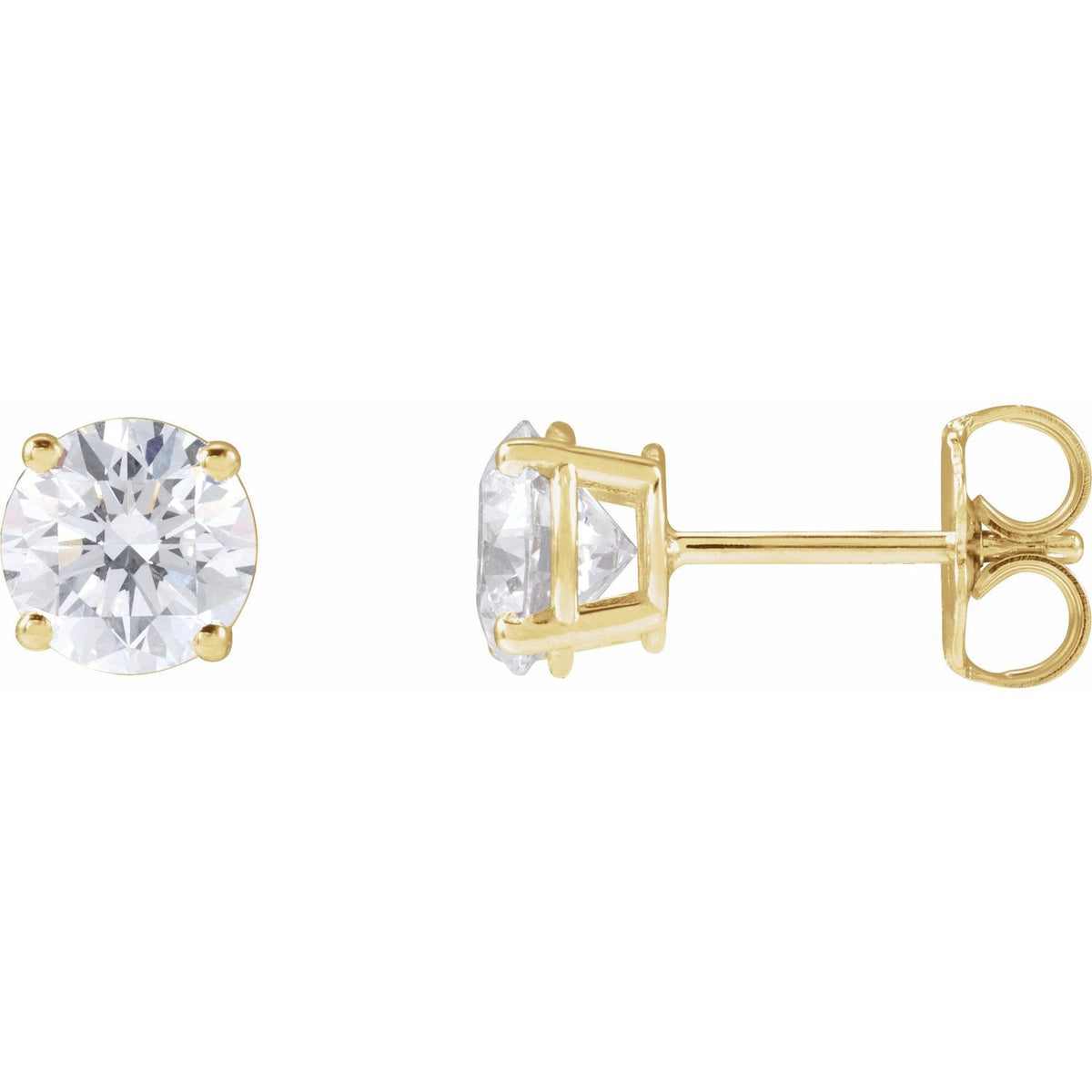 1 1/2 CTW Lab-Grown Diamond Earrings