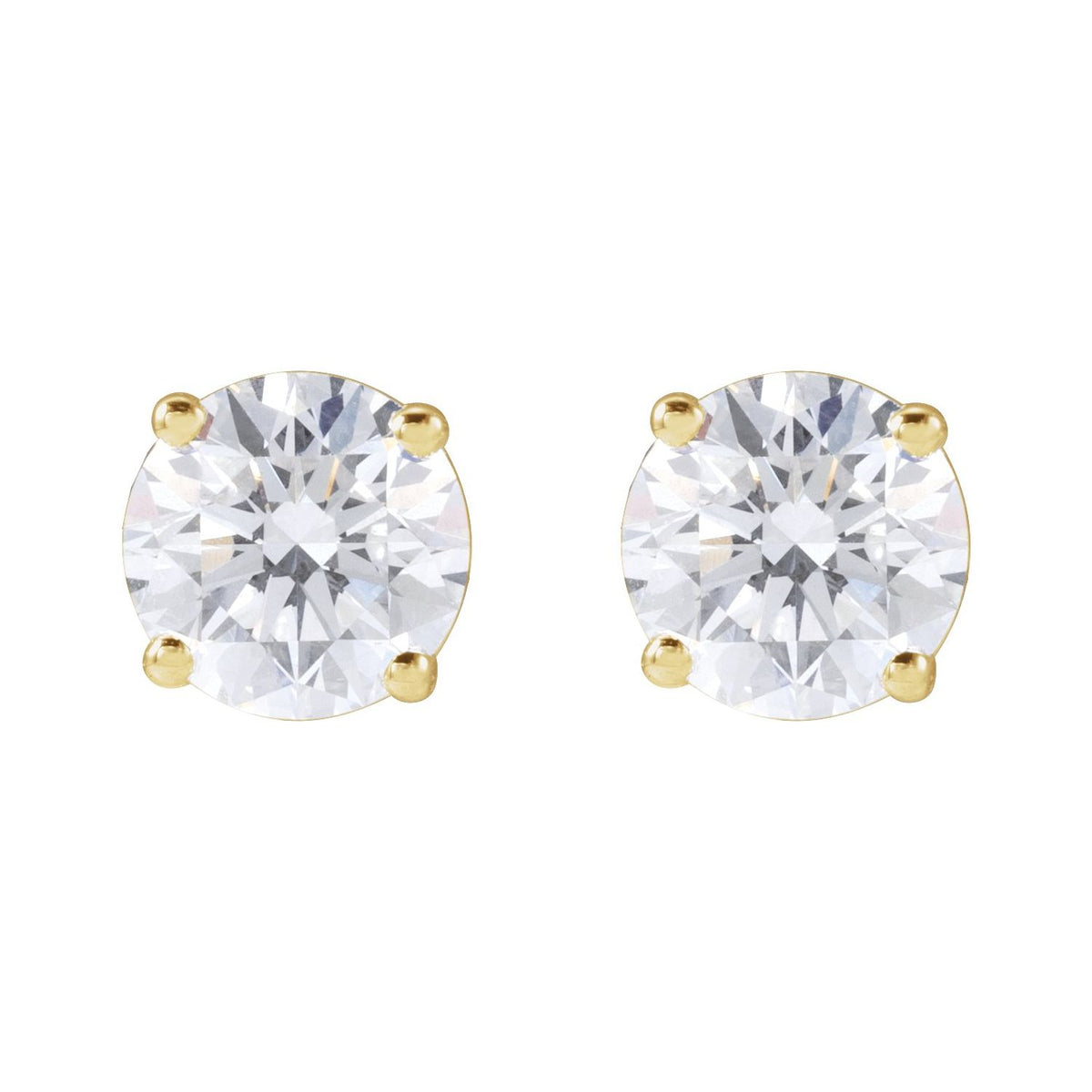 4 CTW Lab-Grown Diamond Earrings