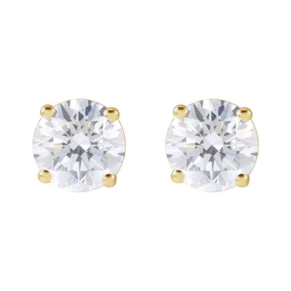 1 1/2 CTW Natural Diamond Earrings