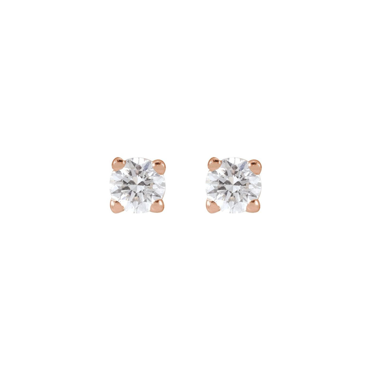 1/8 CTW Lab-Grown Diamond Earrings