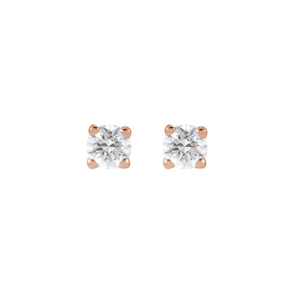 1/8 CTW Lab-Grown Diamond Earrings