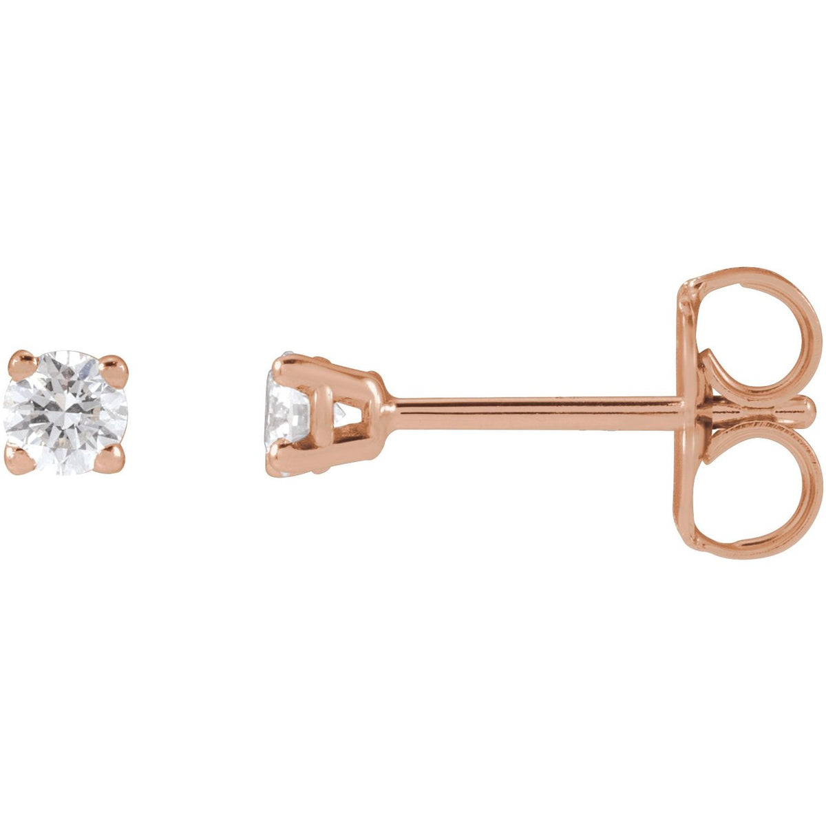 1/8 CTW Lab-Grown Diamond Earrings