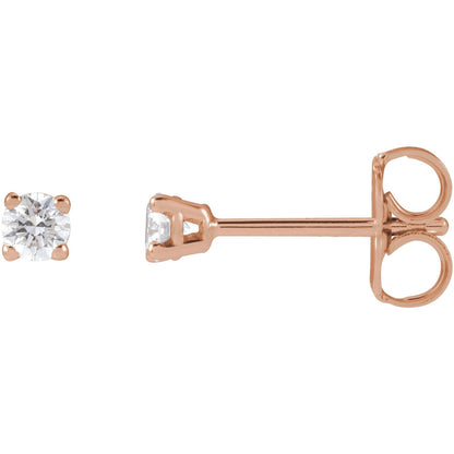 1/8 CTW Lab-Grown Diamond Earrings