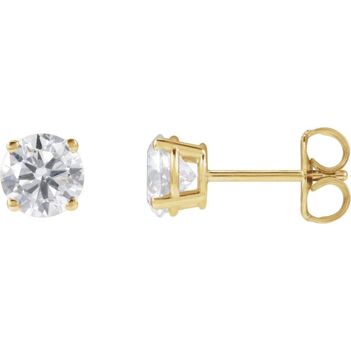 1 1/4 CTW Lab-Grown Diamond Earrings