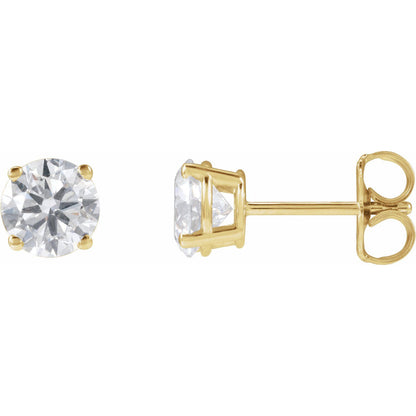 1 1/4 CTW Lab-Grown Diamond Earrings