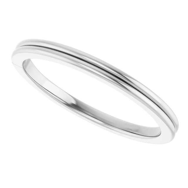 Matching Band, 1.8 mm, Solitaire Engagement