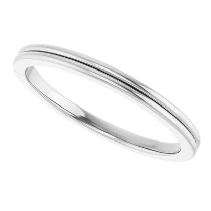 Matching Band, 1.8 mm, Solitaire Engagement