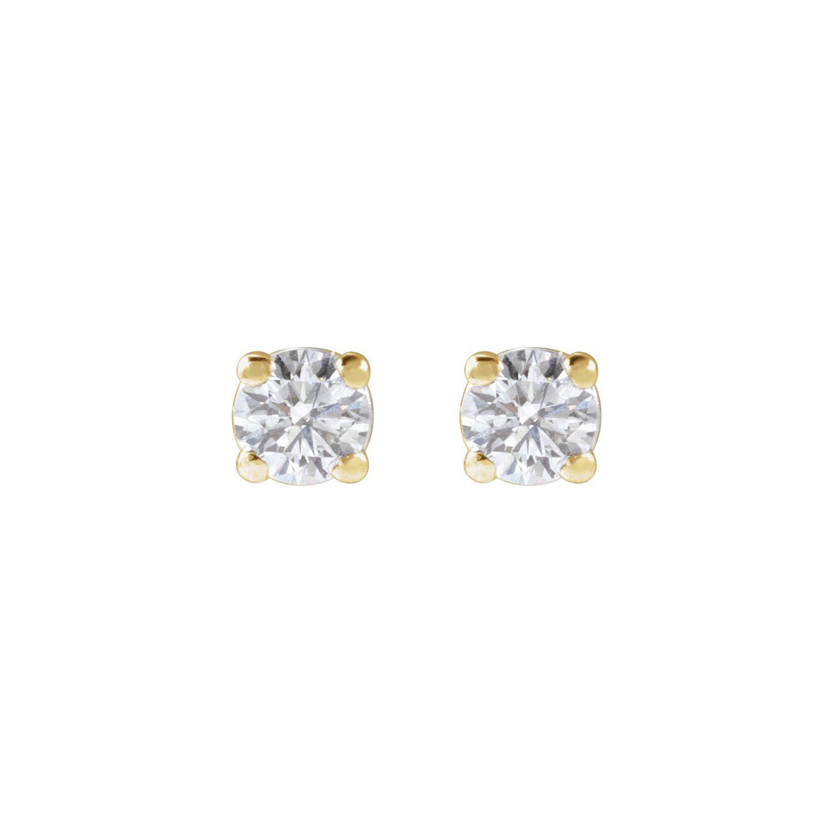 1/5 CTW Lab-Grown Diamond Earrings
